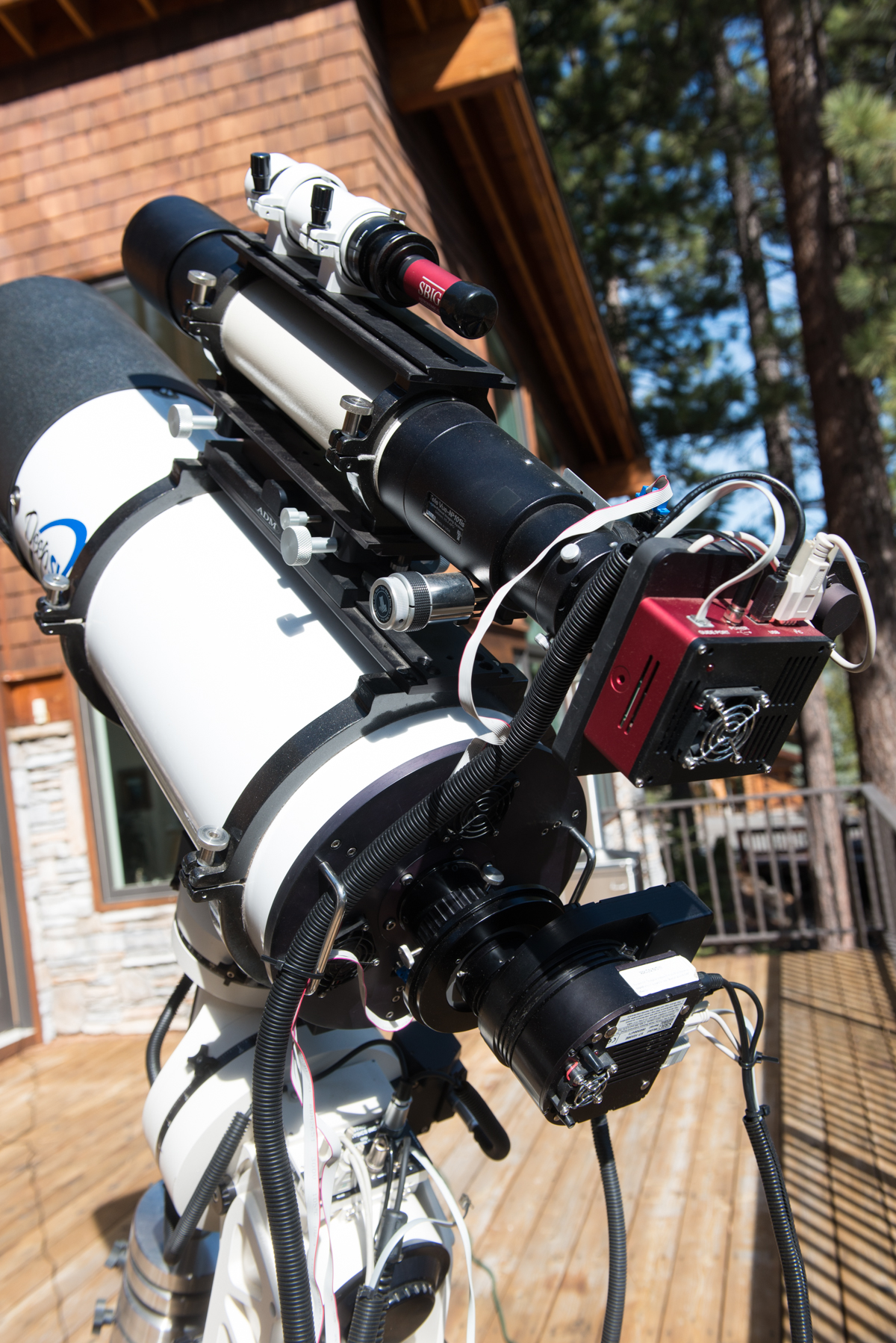 astro imaging with camera on skyseeker iv mount